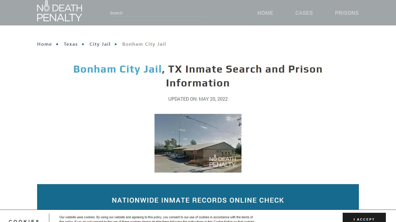 Bonham City Jail, TX Inmate Search, Visitation, Phone no ...